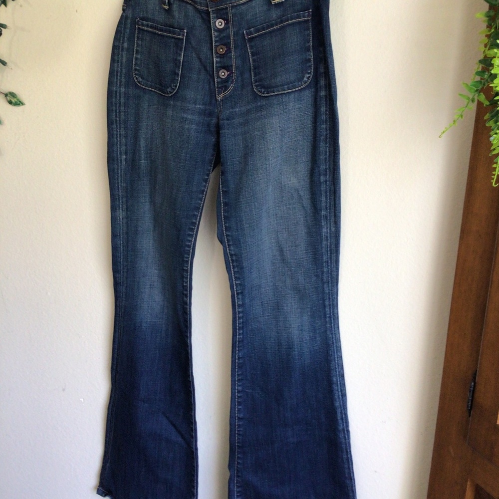 Rich and skinny wide leg jeans size 28